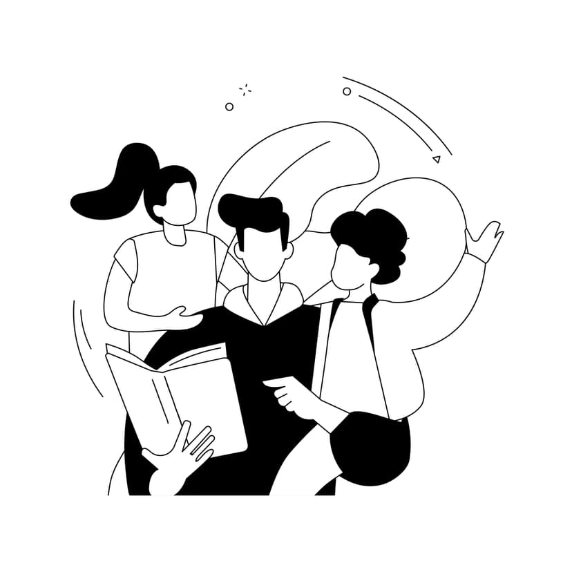 Album sharing illustration